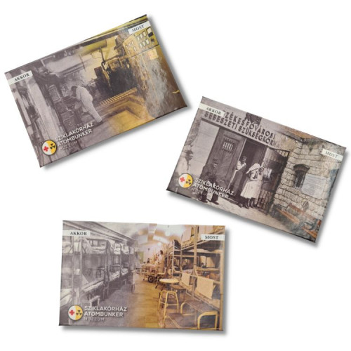 Sziklakórház – magyar nyelvű hűtőmágnes