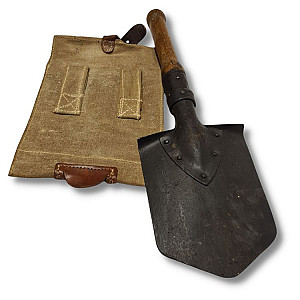 Gyalogsági ásó tokkal