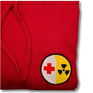 Sziklakórház - kapucnis pulóver